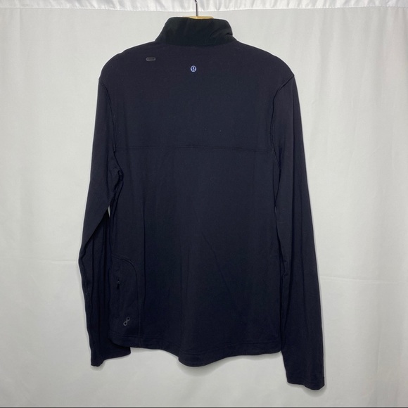 Lululemon Black 1/4 Zip Pullover Long Sleeve - Picture 7 of 9